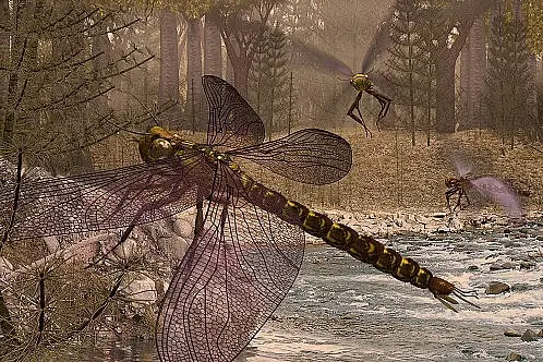 insectos gigantes que existian e
