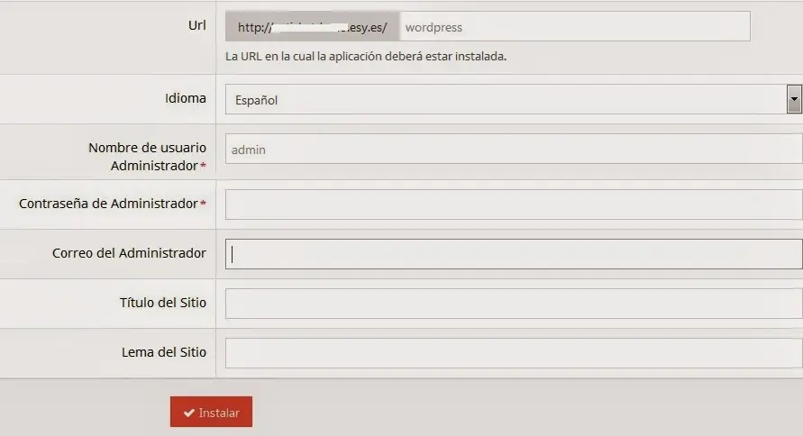 hosting con wordpress preinstala