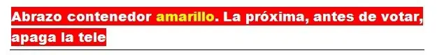 mentiras de campana