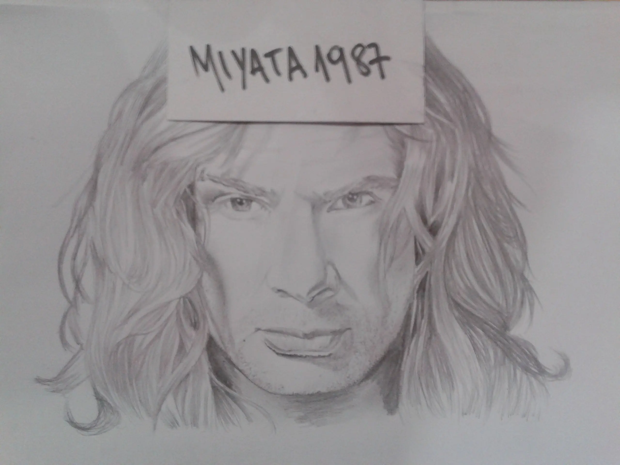 Dave Mustaine [Dibujo Certificado] Pasá, pedí tu dibujo!!