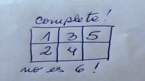 ¿Eres capaz de resolver este acertijo? y NO es el 6
