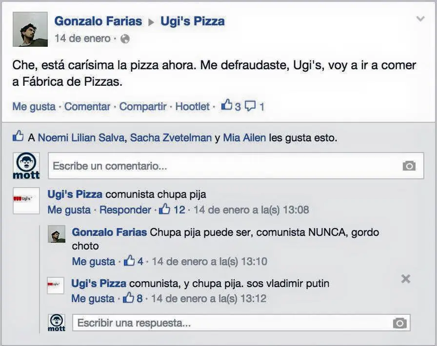 entra y reite con estos memes de ugi´s pizza