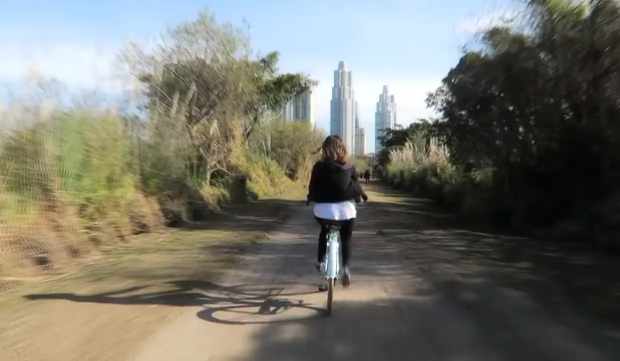 Un lugar para andar en bici en Buenos Aires