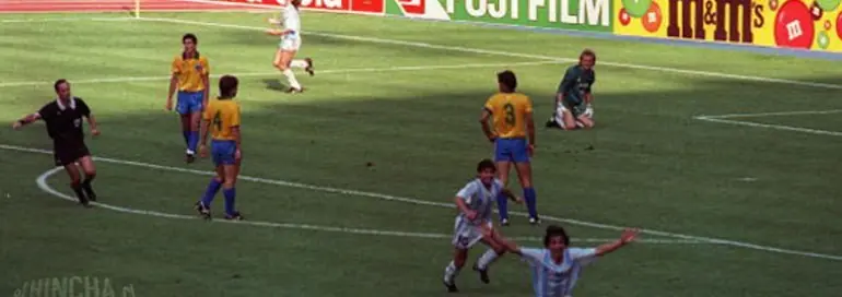 Italia 90, el bidón con agua envenenada a Branco