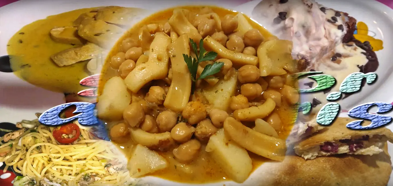 Garbanzos Con Calamares ¡Estan Ñiñiñi!