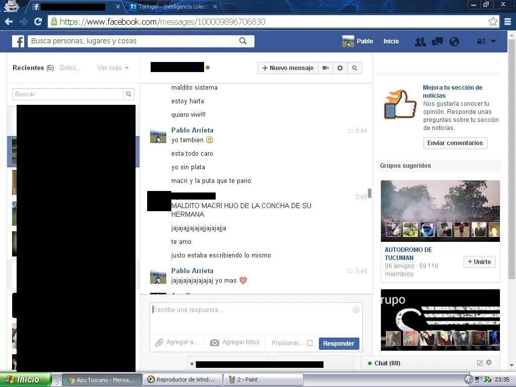 Ayuda linces, una amiga me tira onda!!!