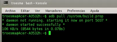 Cambia el hostname de tu android en la terminal