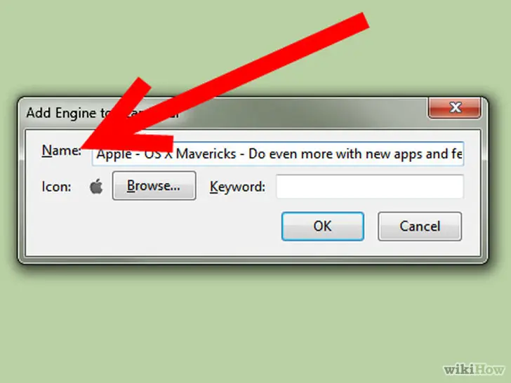 Poner una pagina como  buscador hecho a medida(firefox)