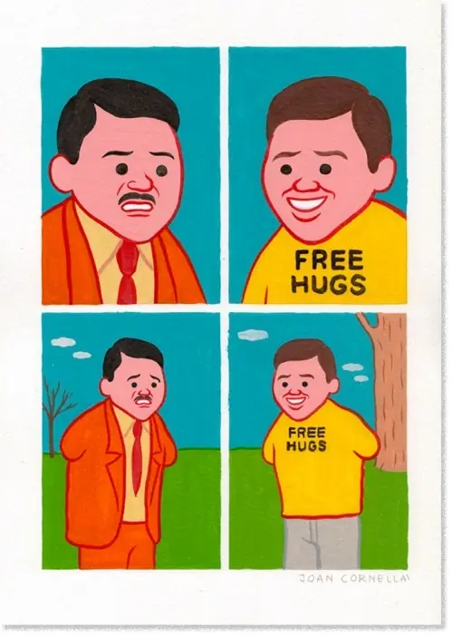 Caricaturas perturbadoras de Joan Cornella