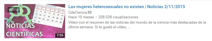 Las mujeres heterosexuales no existen "justificado"