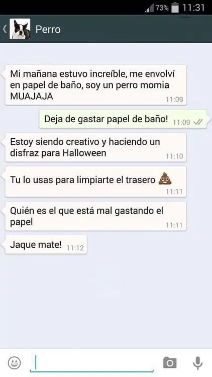 Conversaciones que te mandaría tu perro si tuviera Whatsapp