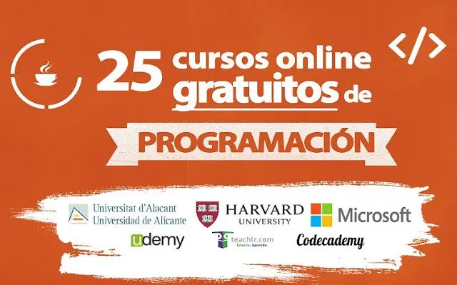 25 cursos online gratuitos para estudiantes de programación