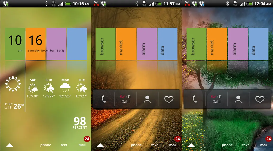 Customización ilimitada en tu Android