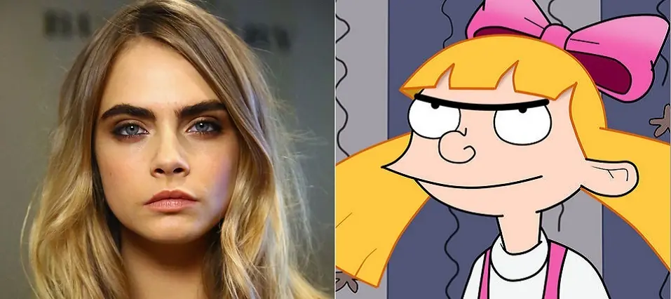Encontre a Cara Delevingne En Hey Arnold