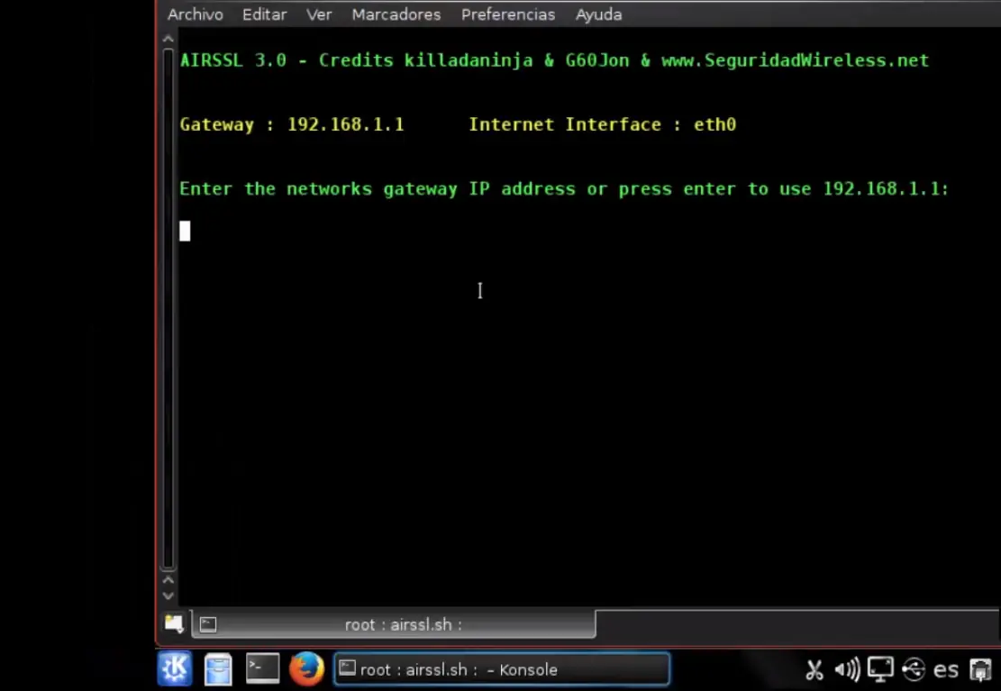 WIFISLAX - Sacar Usuarios + Password de una web con AIRSSL