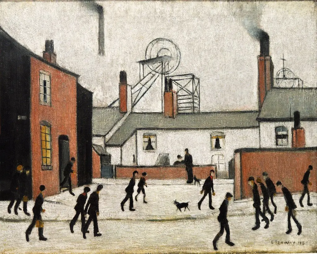 L.S.Lowry el arte en los Distritos Industriales (1887-1976)