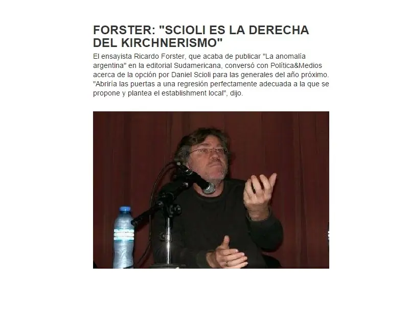 voto a Scioli