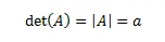 determinantes de matrices 3x3