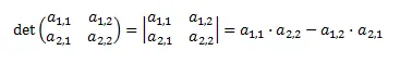 determinante de una matriz