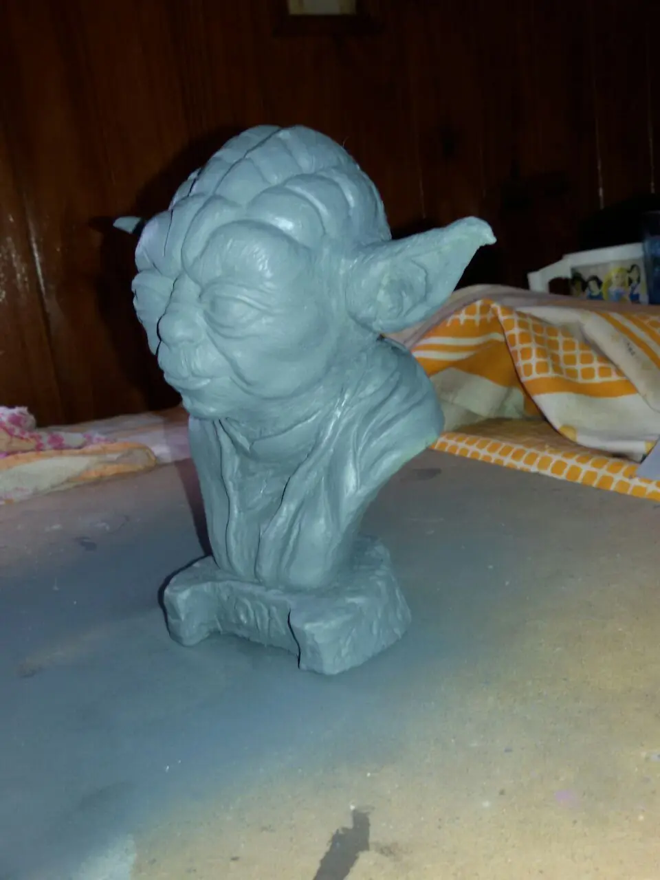Escultura de Yoda, propia!