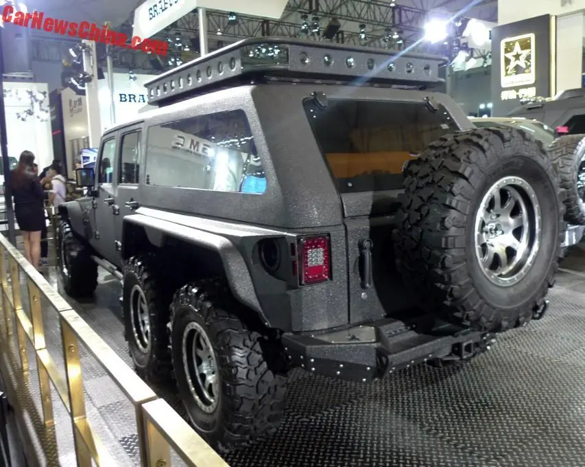 un nuevo rival del Mercedes AMG 6X6: nuevo Jeep Wrangler 6x6 un nuevo rival del Mercedes AMG 6X6: nuevo Jeep Wrangler 6x6