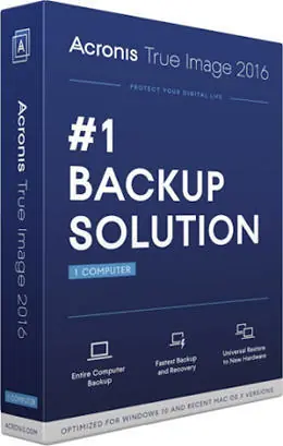 Acronis True Image 2016 19.0-Info