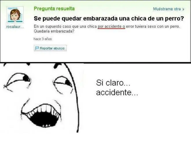 Preguntas de Yahoo.