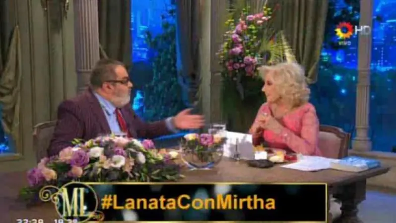 Lanata y Mirtha en una mesa no apta para Kirchneristas