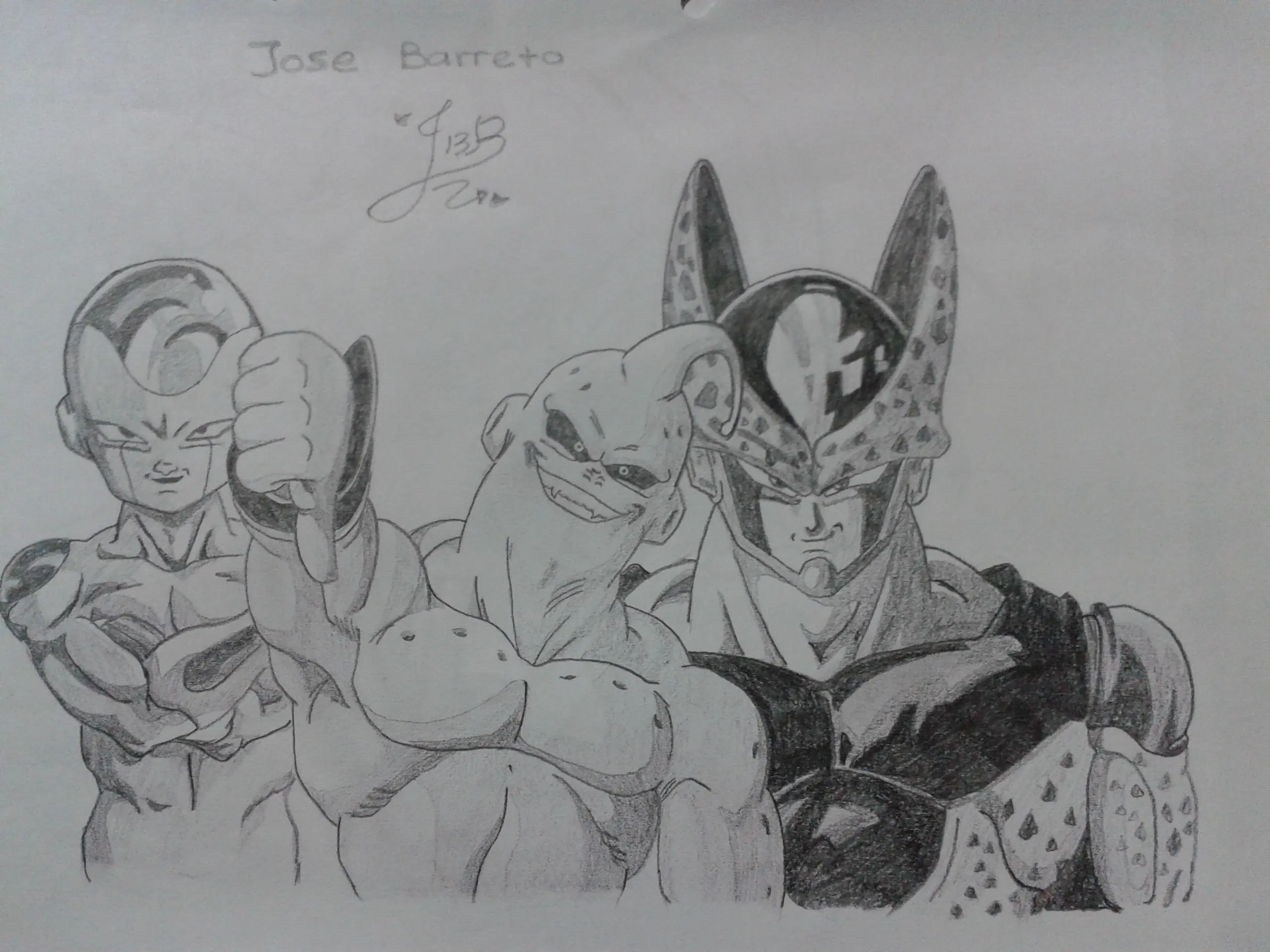 Dibujos de Dragon Ball a lapiz..!!