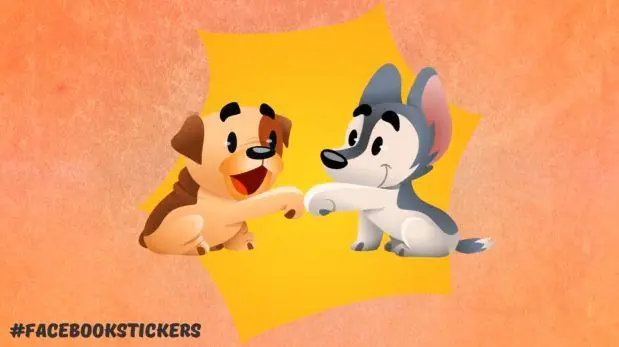 Facebook Messenger lanzó stickers para amantes de los perros