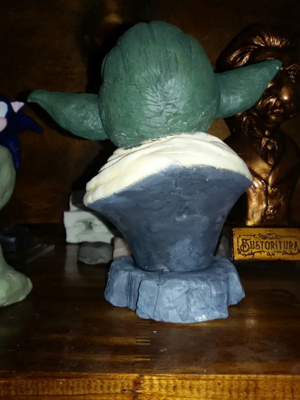 Escultura de Yoda, propia!