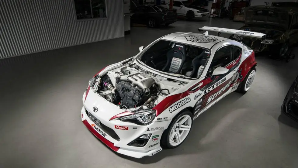 mira este Toyota GT86 con motor de Nissan GTR entega 1000cv