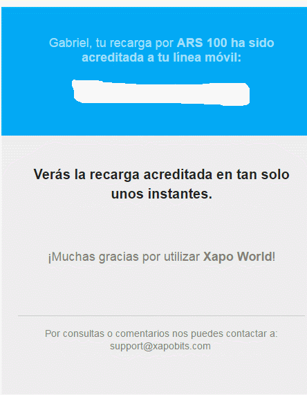 [Creadores] Cargar el celular con Xapo: Paso a Paso