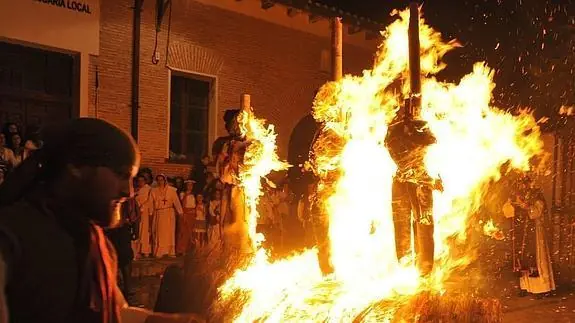 quema de brujas