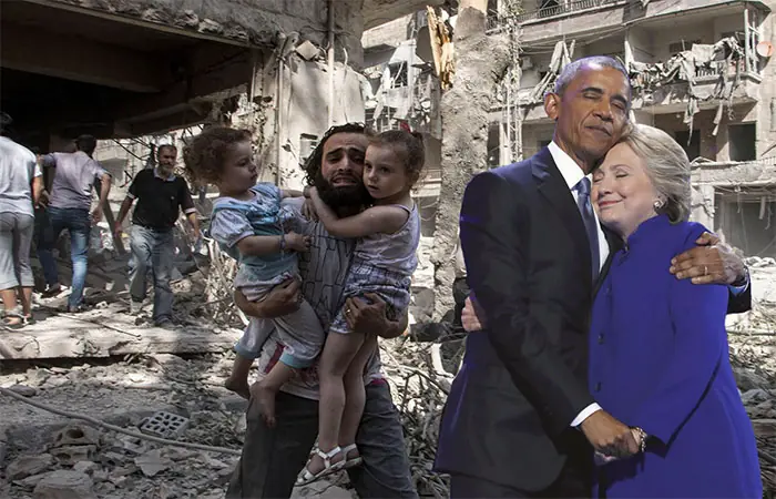 Abrazo de Hillary y Obama provoca épica batalla de photoshop Abrazo de Hillary y Obama provoca épica batalla de photoshop