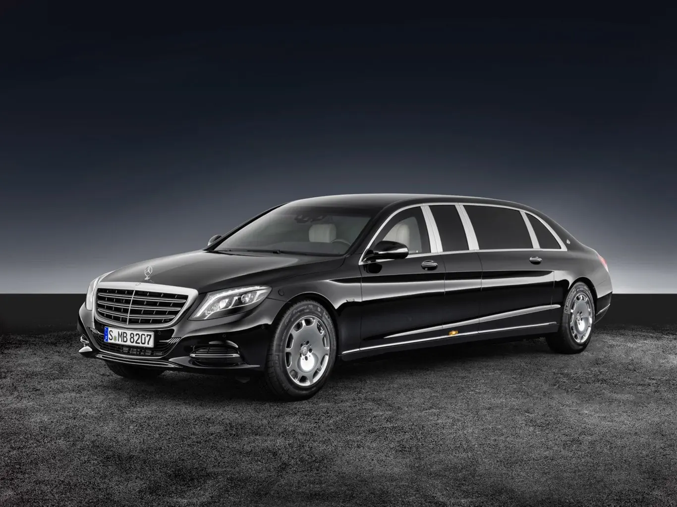 Mercedes-Maybach S600 Pullman Guard: viajar a otro nivel