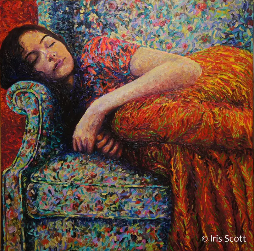 Pinturas al óleo de Iris Scott