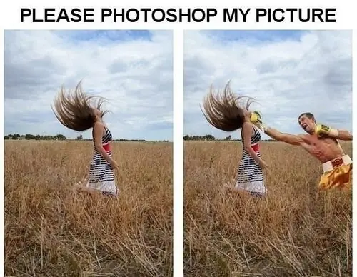 Personas q fueron trolleadas por los genios del Photoshop #2