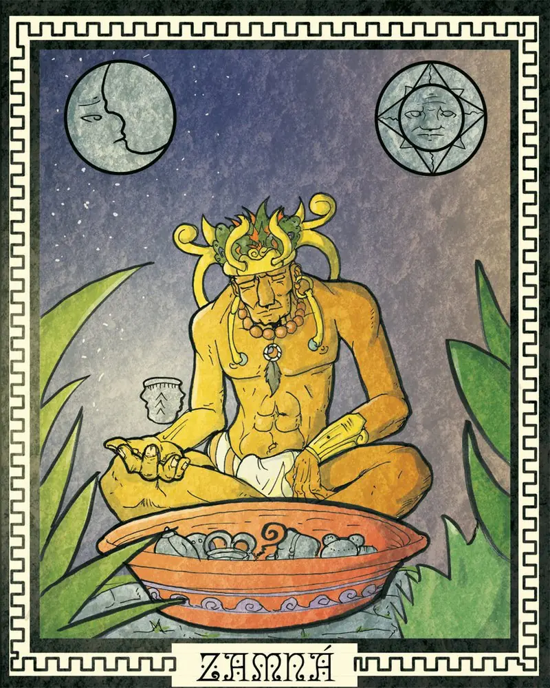 Zamná, el caudillo maya
