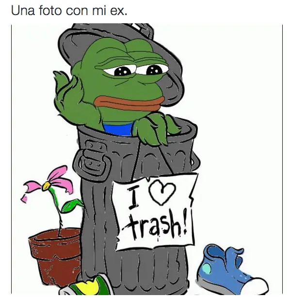 Rana Pepe yo te banco.