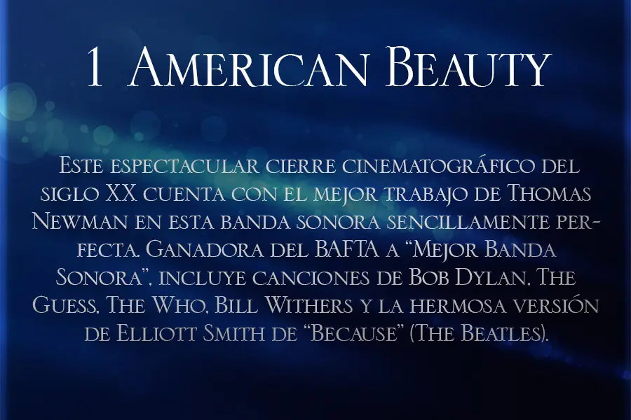 5 soundtracks de películas para amar