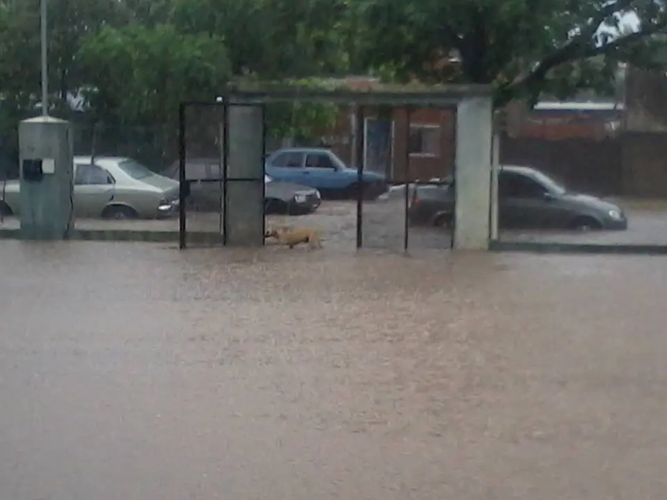 Zona Sur inundada, gracias Scioli (Fotos)