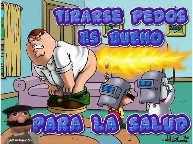 Tirarse pedos es bueno para la salud