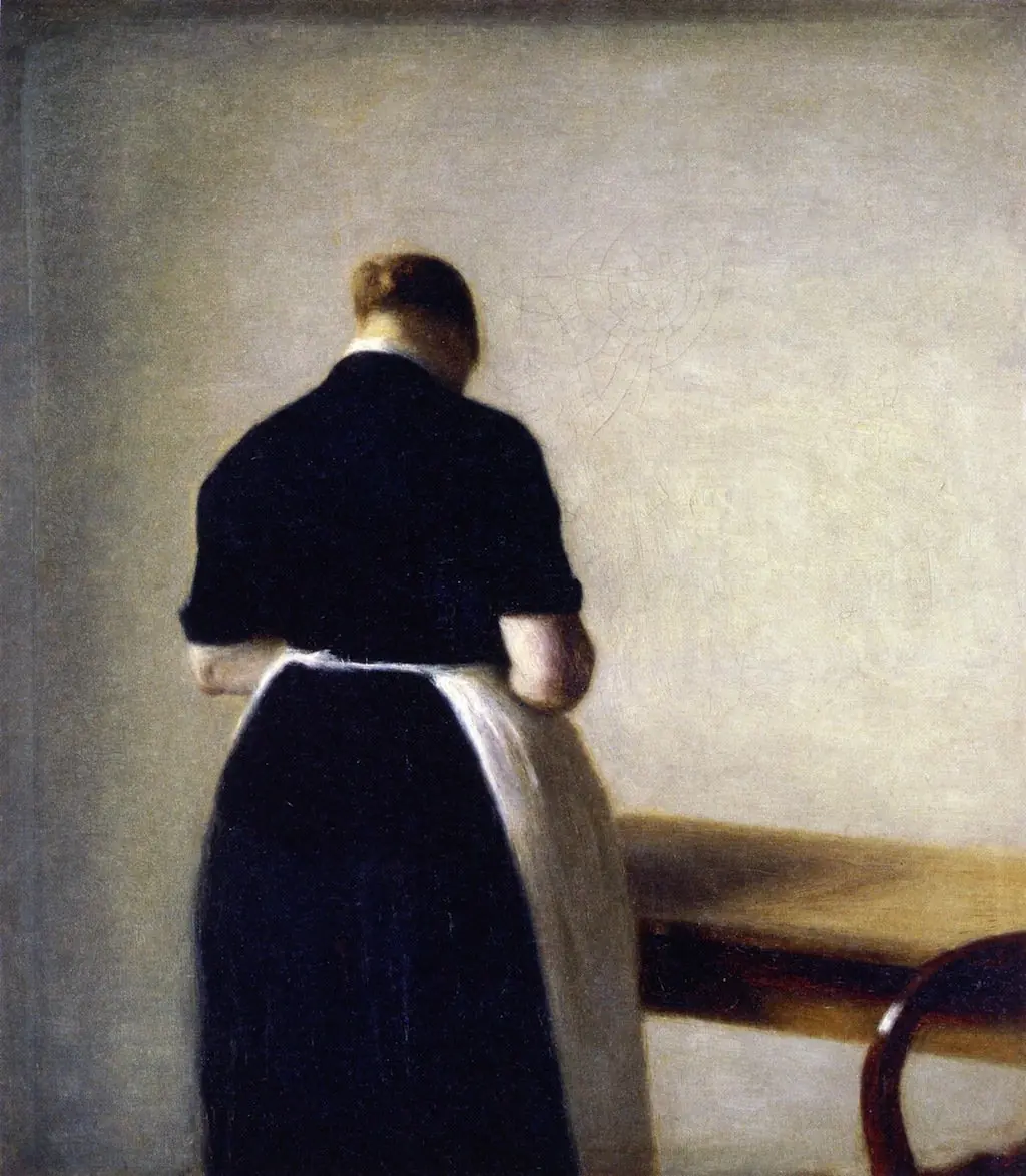 Vilhelm Hammershøi: Luz y sombras