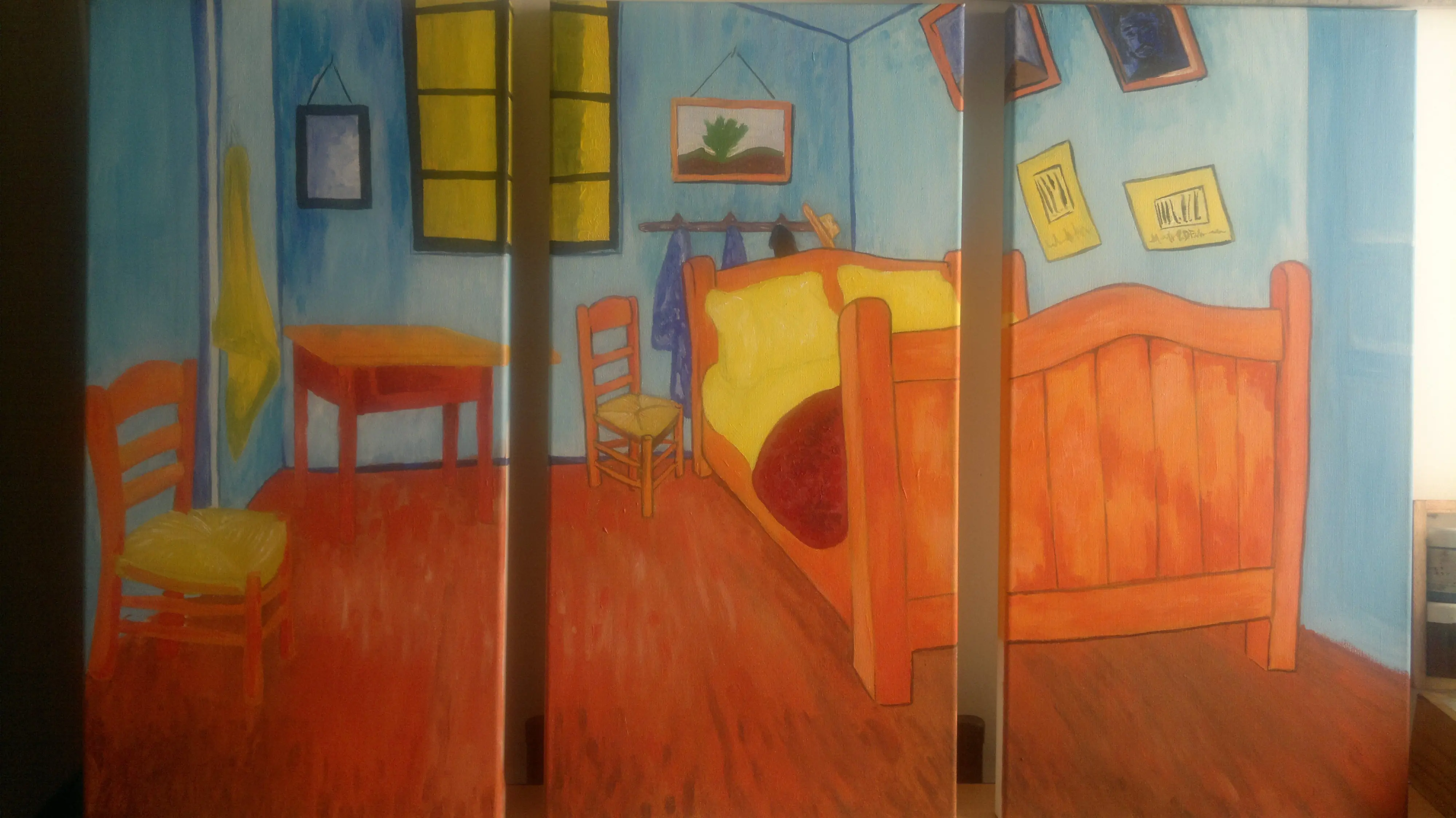 Pinte el cuarto de Van Gogh... Paso a paso  (EDITADO)