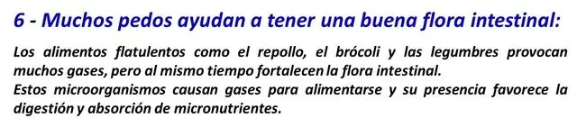 Tirarse pedos es bueno para la salud