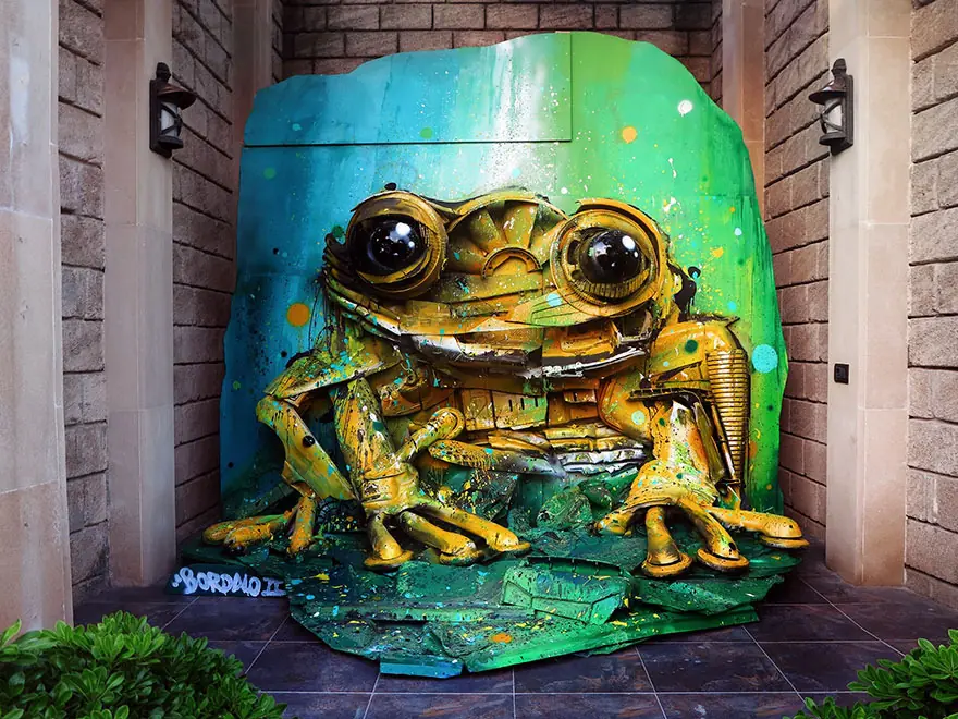 Esculturas, (@Bordalo II) Arturo Bordalo.