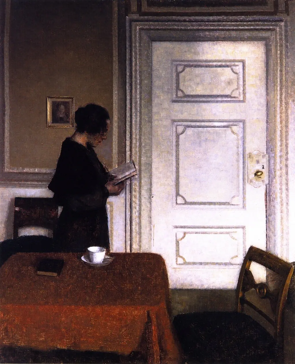 Vilhelm Hammershøi: Luz y sombras