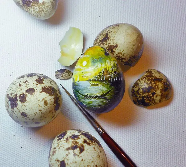 Obras de arte en fragmentos de comida y más