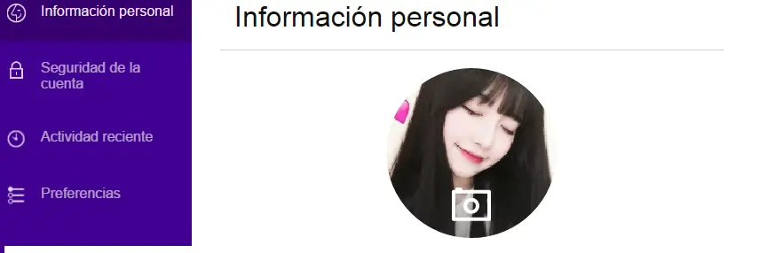 foto de perfil